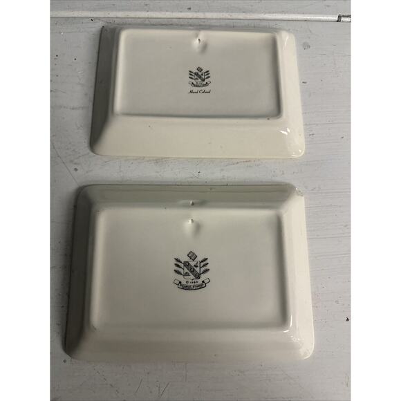 Vintage 1960 Delano Studios Setauket THE GOlFERS PRAYER Dish Trays GOLF Gift - Picture 6 of 7